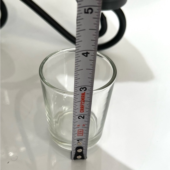 Vintage Wrought Iron Votive Candle With Vase Centerpiece NEW - Picture 15 of 16